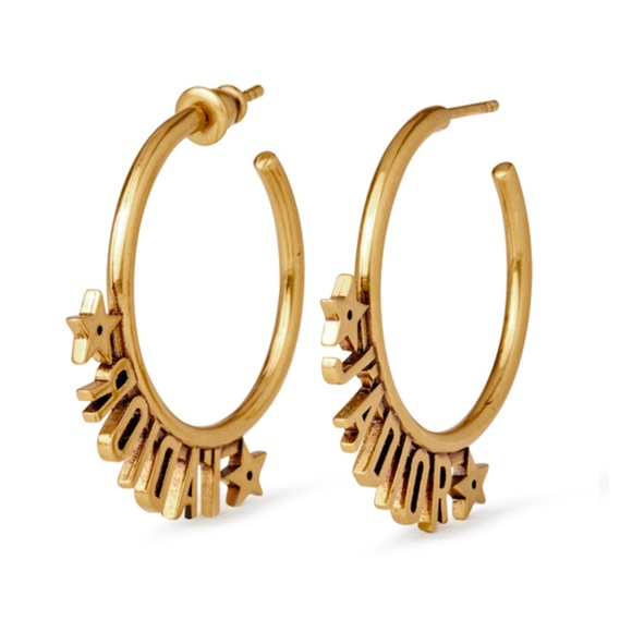 Dior J’Adior Hoop Earrings - Picture 1 of 8